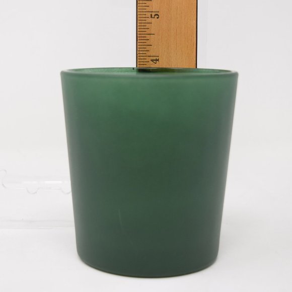 Votive Candle Holder Glass Green Holiday Tealight Home Decor Spa Romance Table - Picture 8 of 10